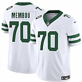 Men & Women & Youth New York Jets #70 Armand Membou White 2025 Draft F.U.S.E. Vapor Untouchable Limited Stitched Jersey,baseball caps,new era cap wholesale,wholesale hats